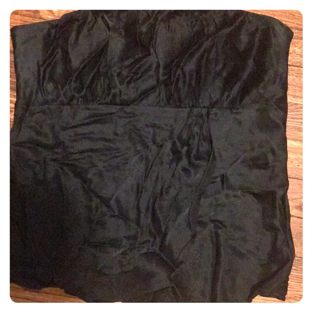 Strapless Satin Ann Taylor Top